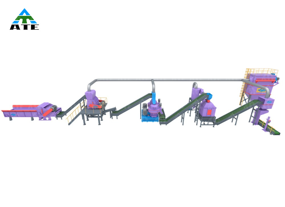 Biomass Pellet Production Line and Biomass Pellet Machine